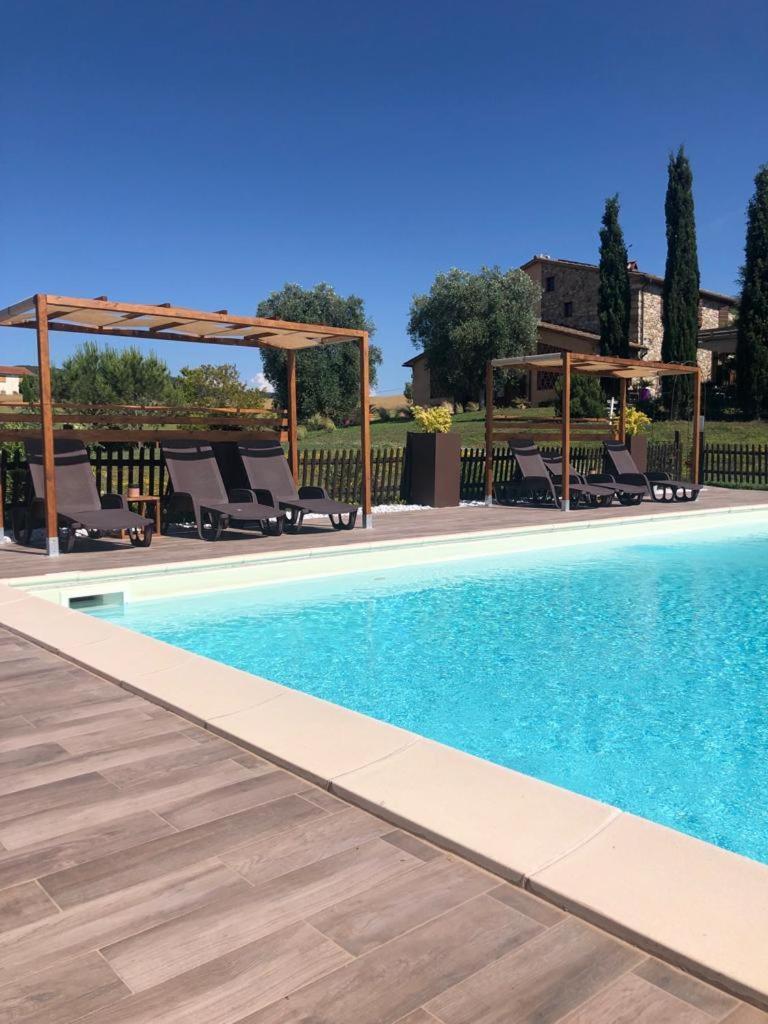 Bed And Breakfast Casale Del Sole Castellina Marittima Eksteriør bilde