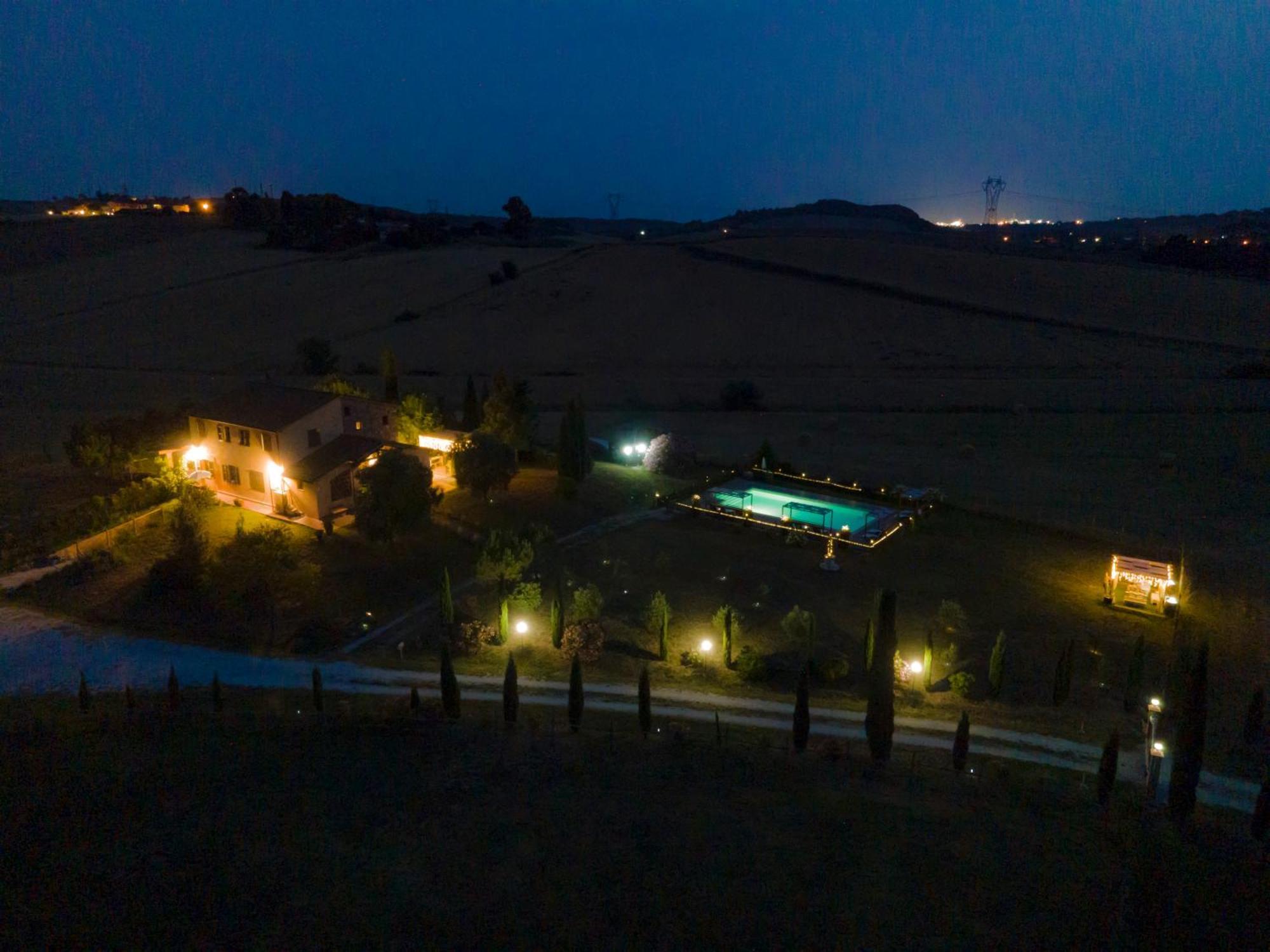 Bed And Breakfast Casale Del Sole Castellina Marittima Eksteriør bilde