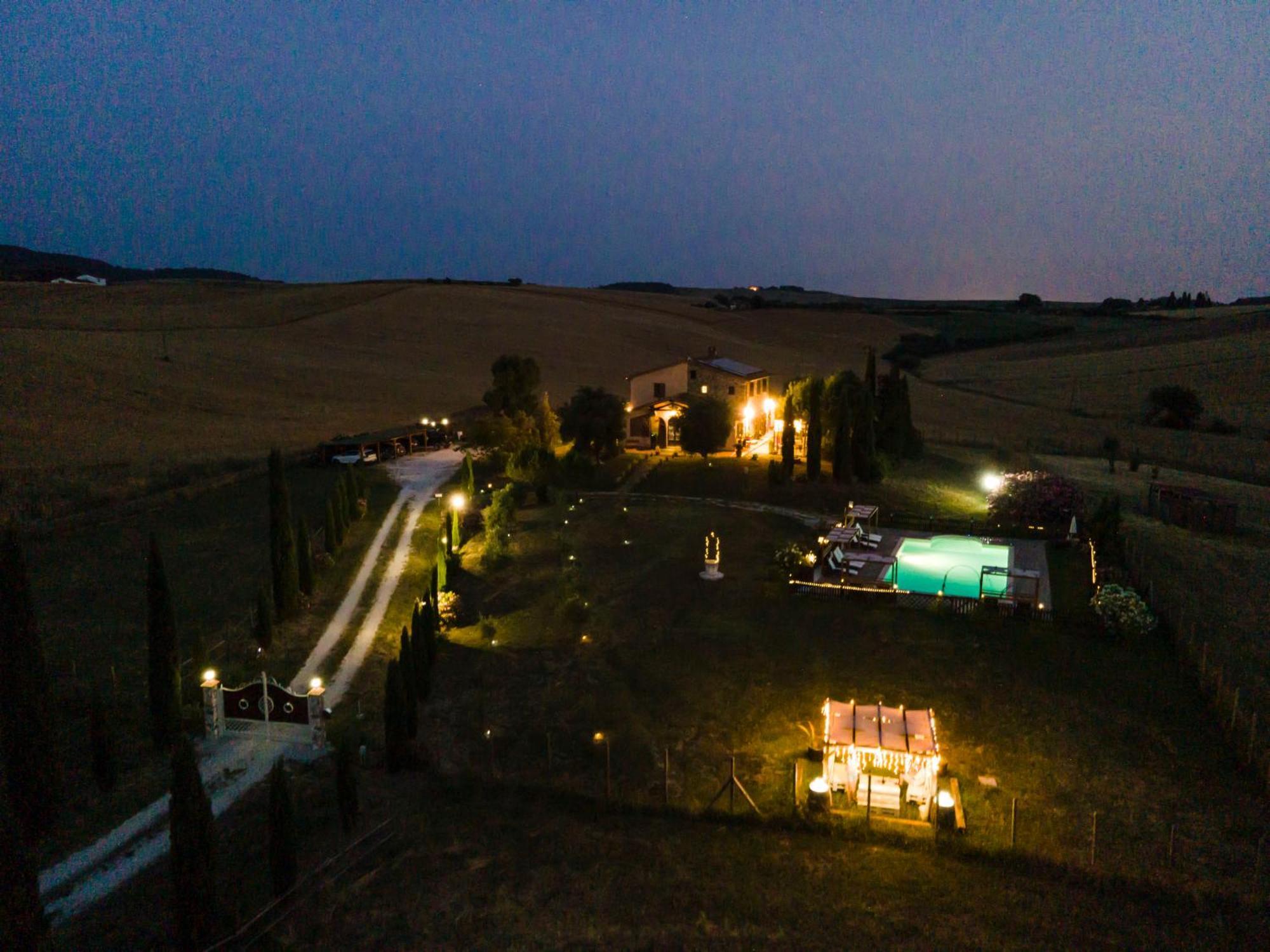 Bed And Breakfast Casale Del Sole Castellina Marittima Eksteriør bilde